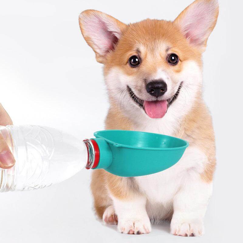 Portable Dog Drinking Bowl Outdoor Water Feeding Pet Outside Water Cup Dog Kettle For Small Breeds Dogs - גו סטור (Go Store)