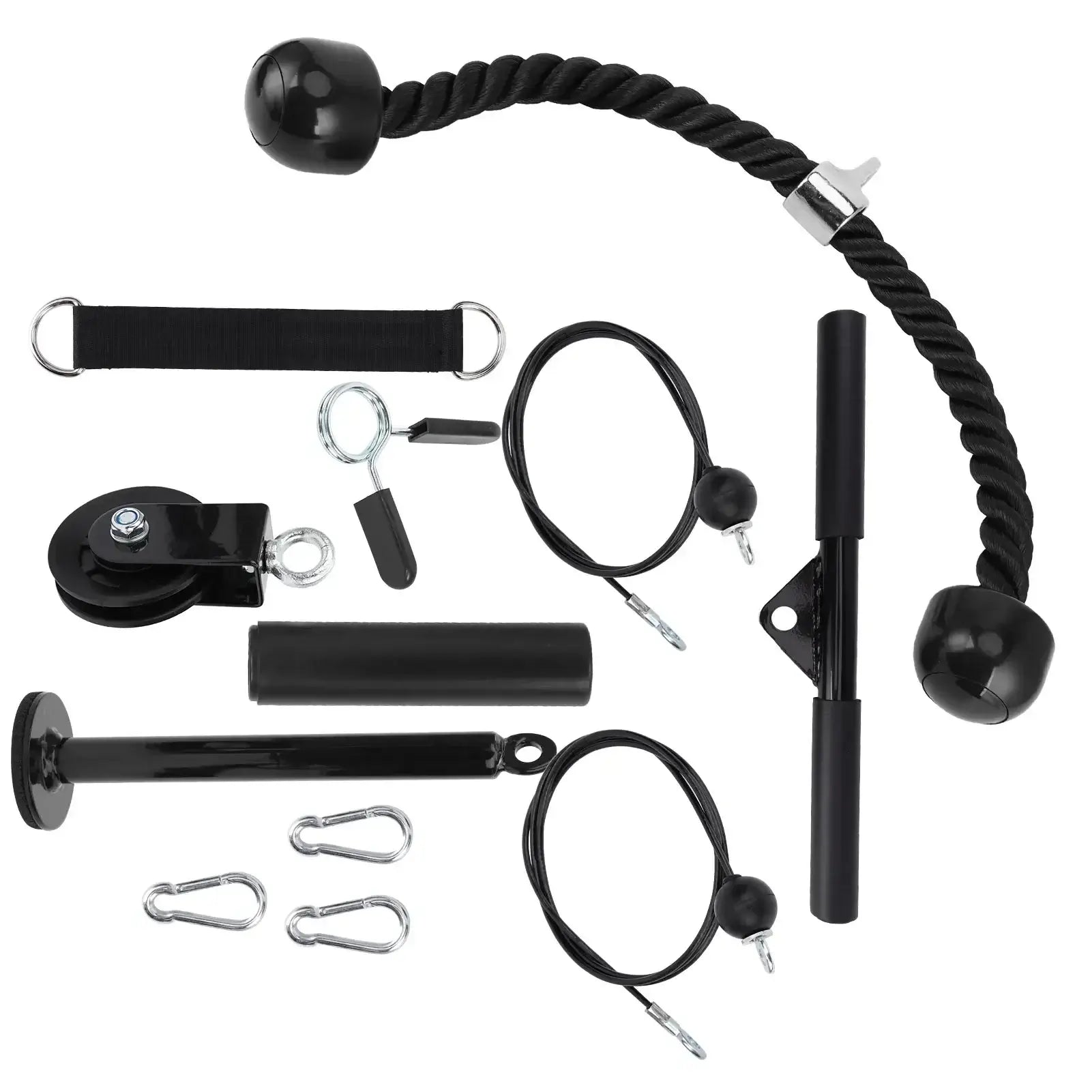 Fitness Pulley System for Home Gym Equipment - גו סטור (Go Store) - Fitness Pulley System for Home Gym Equipment - גו סטור (Go Store)