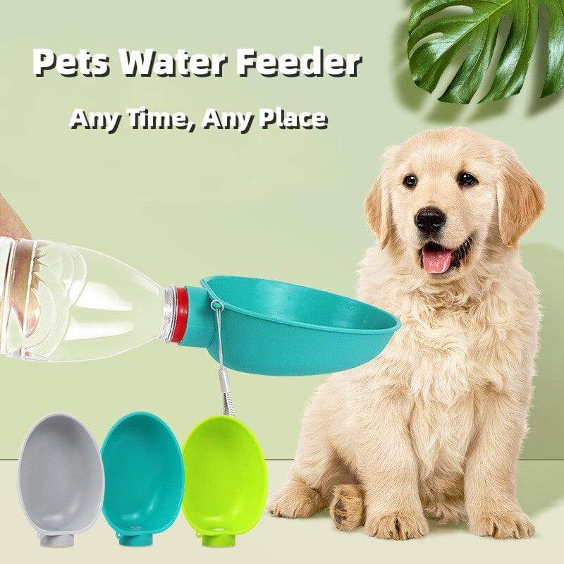 Portable Dog Drinking Bowl Outdoor Water Feeding Pet Outside Water Cup Dog Kettle For Small Breeds Dogs - גו סטור (Go Store)