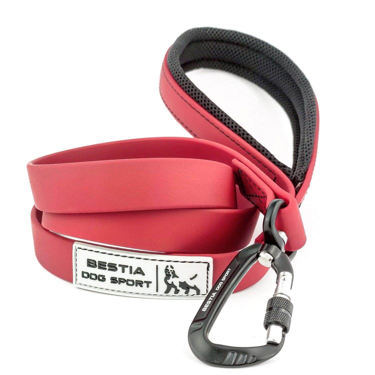 BESTIA DOG SPORT TACTICAL LEASH RED - גו סטור (Go Store) - BESTIA DOG SPORT TACTICAL LEASH RED - גו סטור (Go Store)