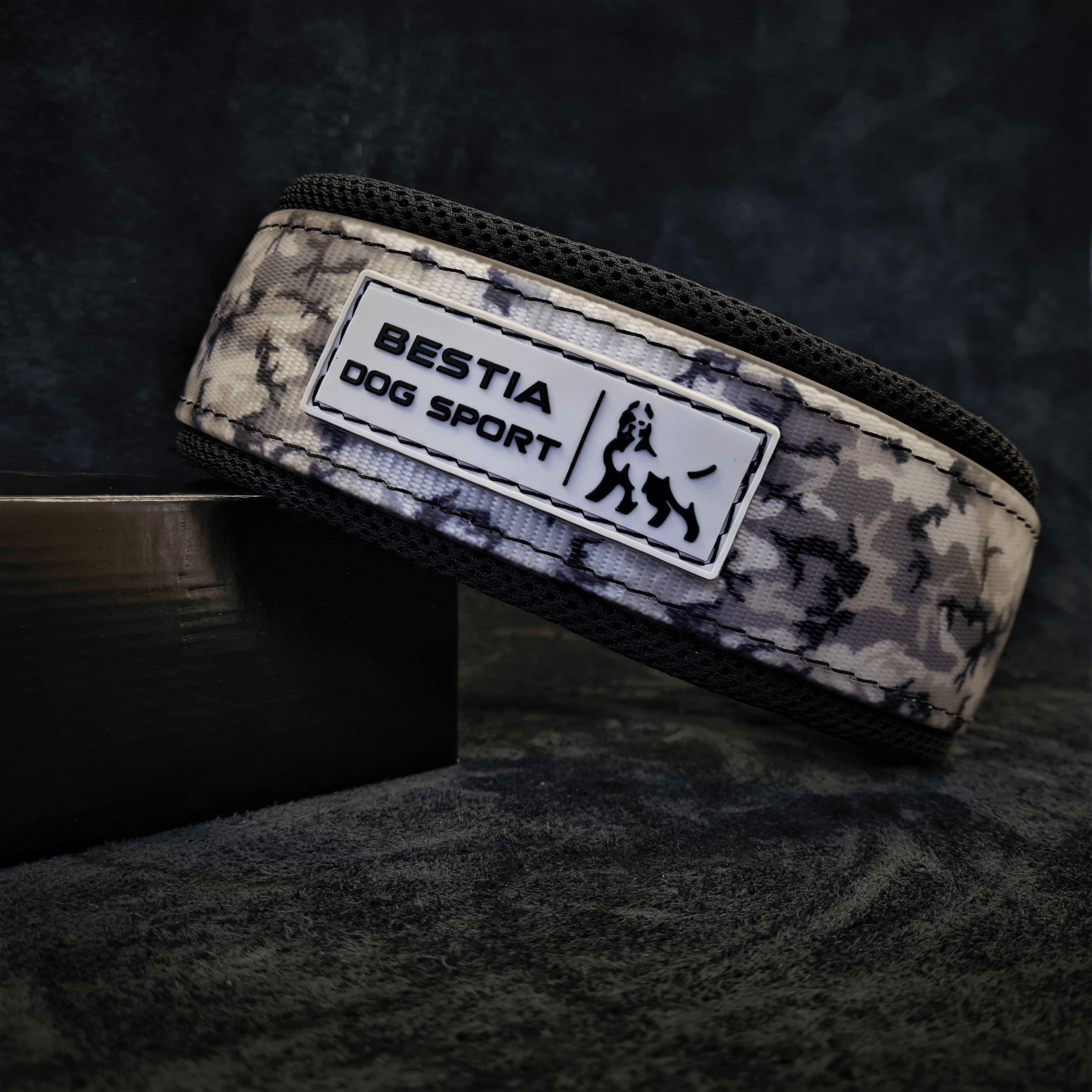 BESTIA DOG SPORT COLLAR GREY CAMO - גו סטור (Go Store) - BESTIA DOG SPORT COLLAR GREY CAMO - גו סטור (Go Store)