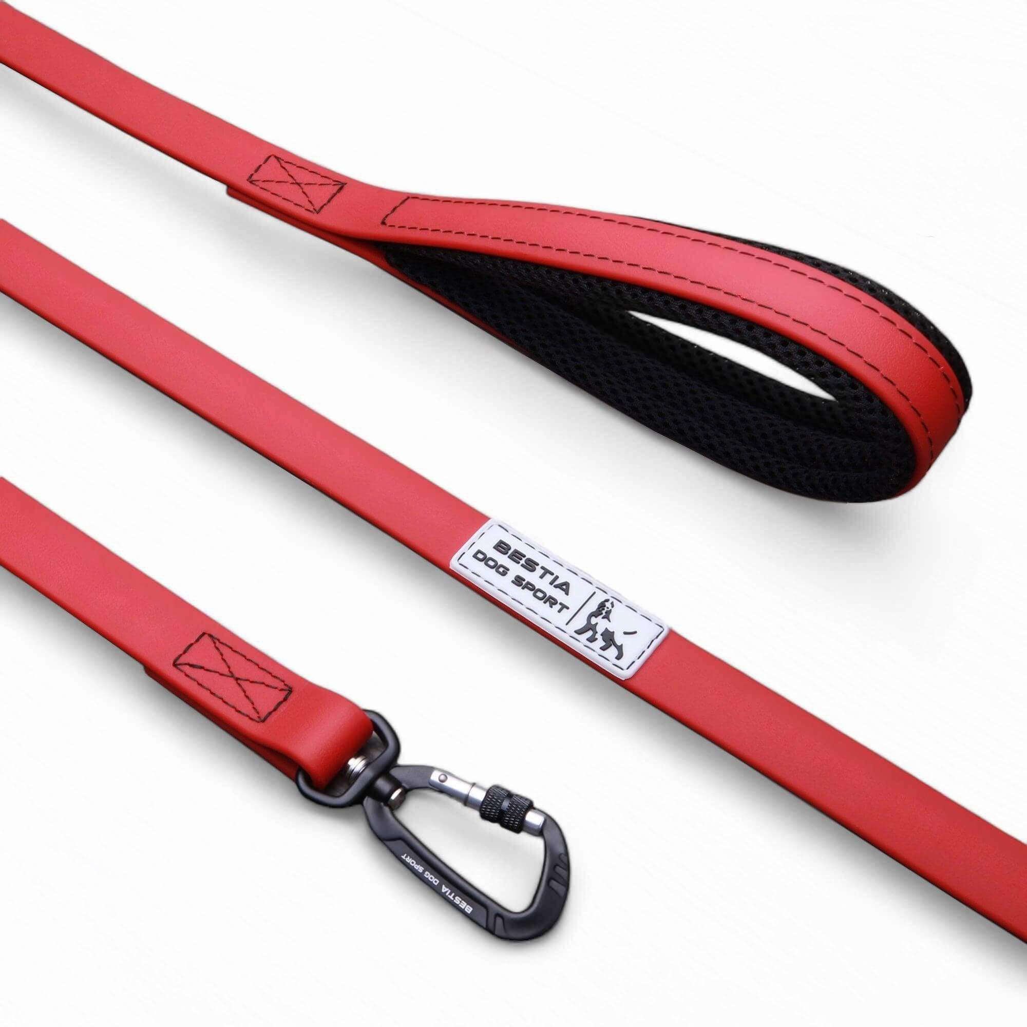 BESTIA DOG SPORT TACTICAL LEASH RED - גו סטור (Go Store) - BESTIA DOG SPORT TACTICAL LEASH RED - גו סטור (Go Store)
