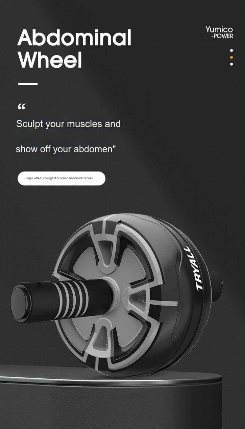 Automatic Rebound Ab Wheel – Home Fitness Equipment with Kneeling Pad - גו סטור (Go Store) - Automatic Rebound Ab Wheel – Home Fitness Equipment with Kneeling Pad - גו סטור (Go Store)
