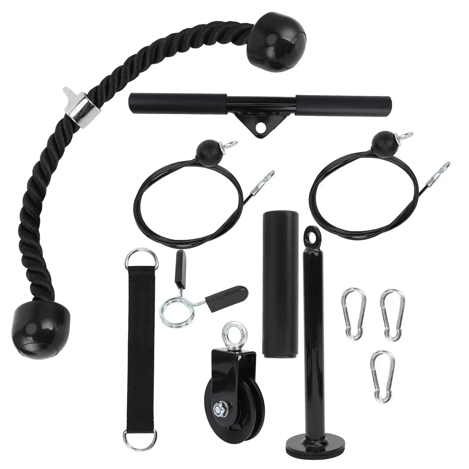 Fitness Pulley System for Home Gym Equipment - גו סטור (Go Store) - Fitness Pulley System for Home Gym Equipment - גו סטור (Go Store)
