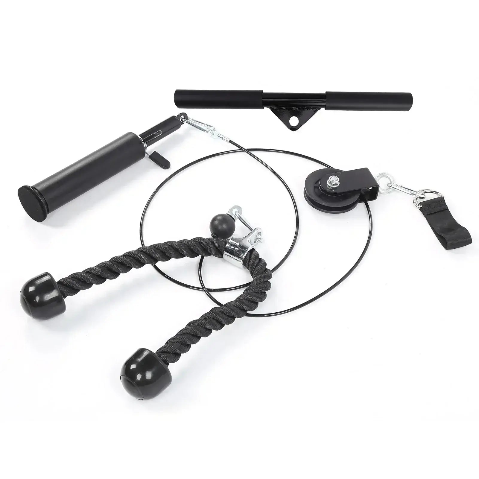 Fitness Pulley System for Home Gym Equipment - גו סטור (Go Store) - Fitness Pulley System for Home Gym Equipment - גו סטור (Go Store)