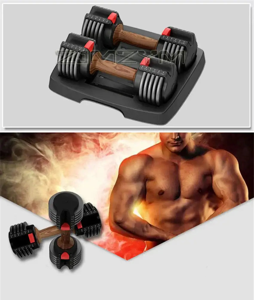 NNEOBA Adjustable Dumbbell Set for Home Fitness Equipment - גו סטור (Go Store) - NNEOBA Adjustable Dumbbell Set for Home Fitness Equipment - גו סטור (Go Store)