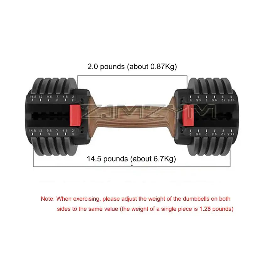 NNEOBA Adjustable Dumbbell Set for Home Fitness Equipment - גו סטור (Go Store) - NNEOBA Adjustable Dumbbell Set for Home Fitness Equipment - גו סטור (Go Store)
