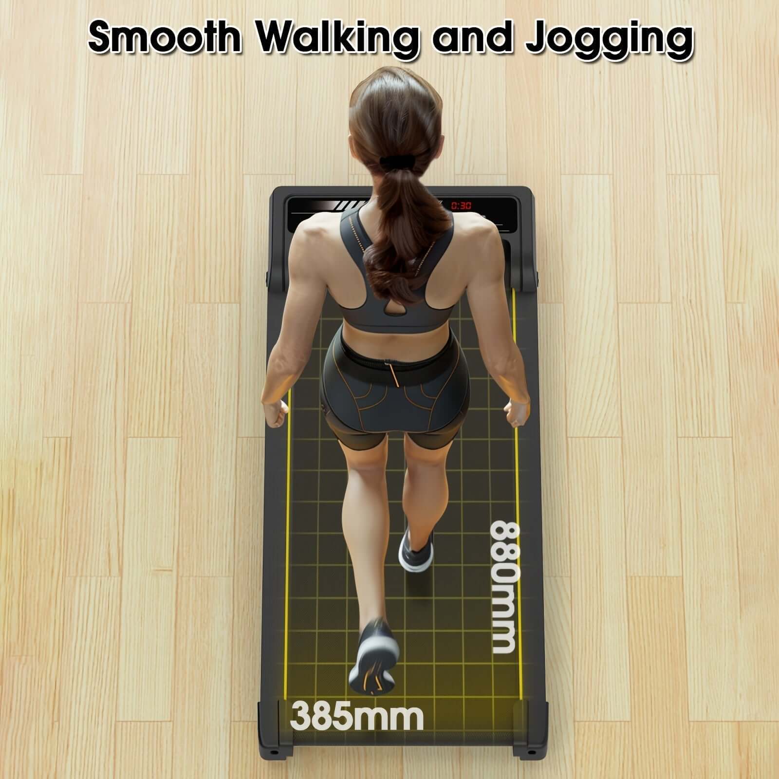 Under Desk Walking Pad - Home Gym Office Fitness Equipment(Black) - גו סטור (Go Store) - Under Desk Walking Pad - Home Gym Office Fitness Equipment(Black) - גו סטור (Go Store)