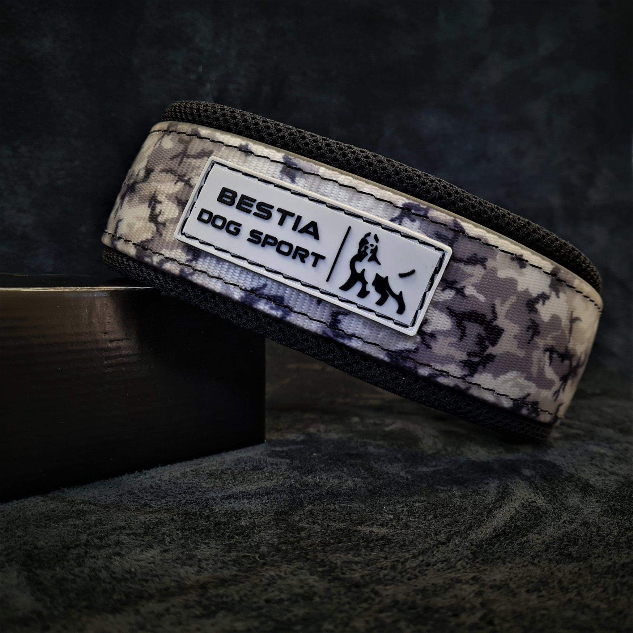 BESTIA DOG SPORT COLLAR GREY CAMO - גו סטור (Go Store) - BESTIA DOG SPORT COLLAR GREY CAMO - גו סטור (Go Store)
